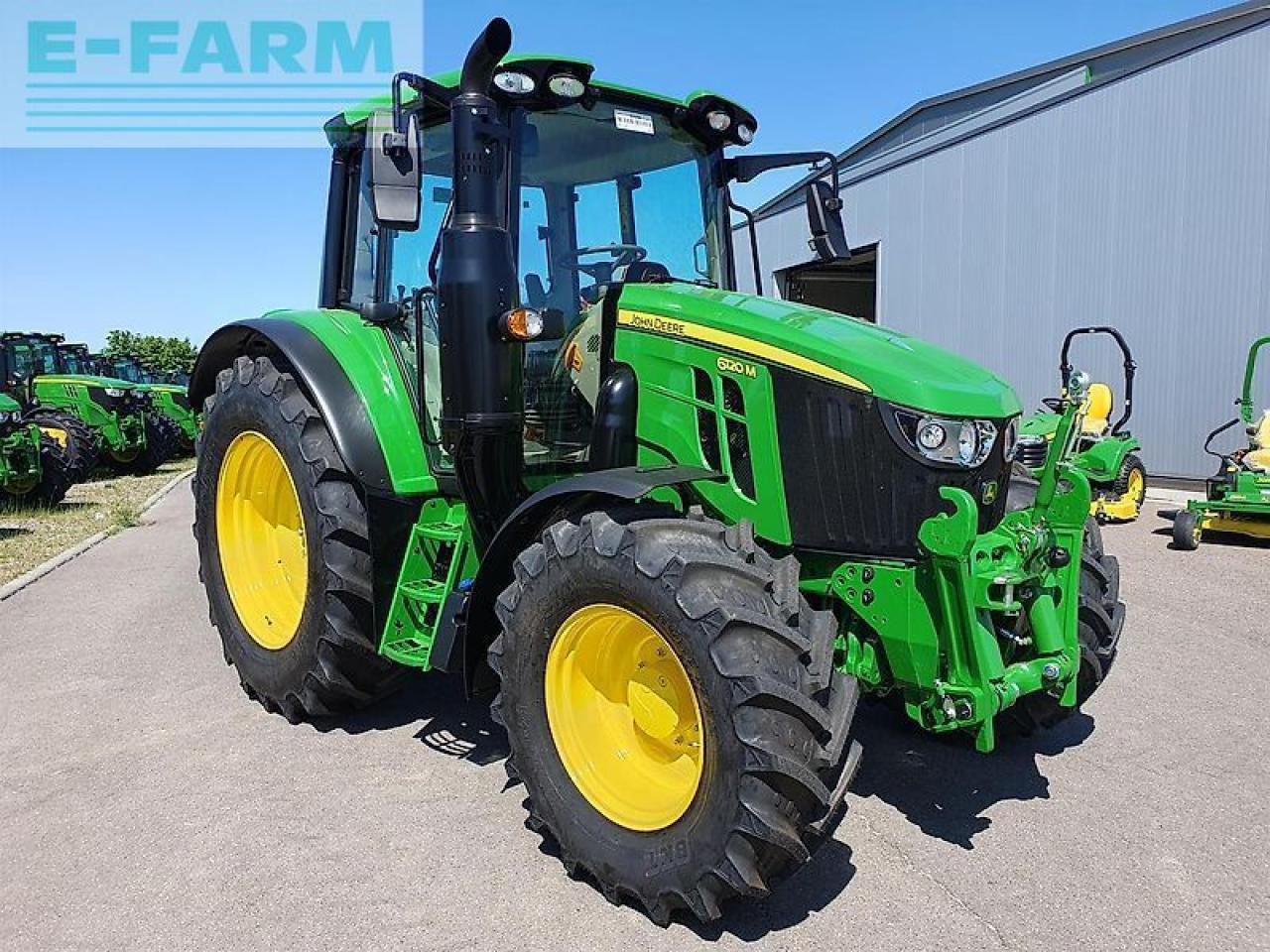 John Deere 6120m aq+ - Traktor: gambar 1 John Deere 6120m aq+ - Traktor: gambar 1