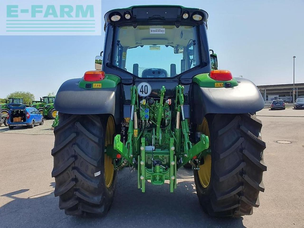 John Deere 6120m aq+ - Traktor: gambar 5 John Deere 6120m aq+ - Traktor: gambar 5