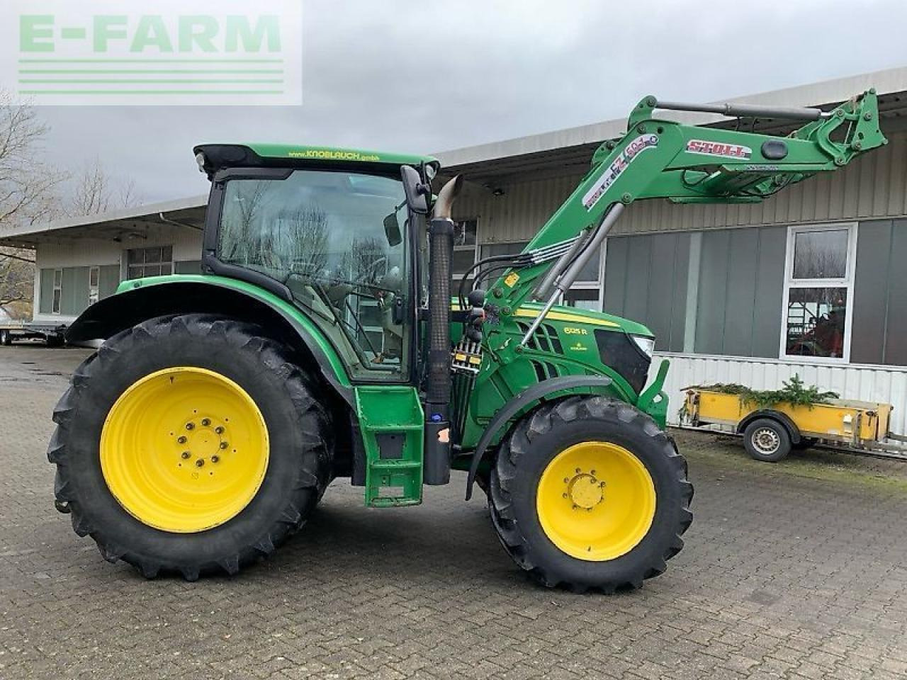 John Deere 6125r - Traktor: gambar 4 John Deere 6125r - Traktor: gambar 4