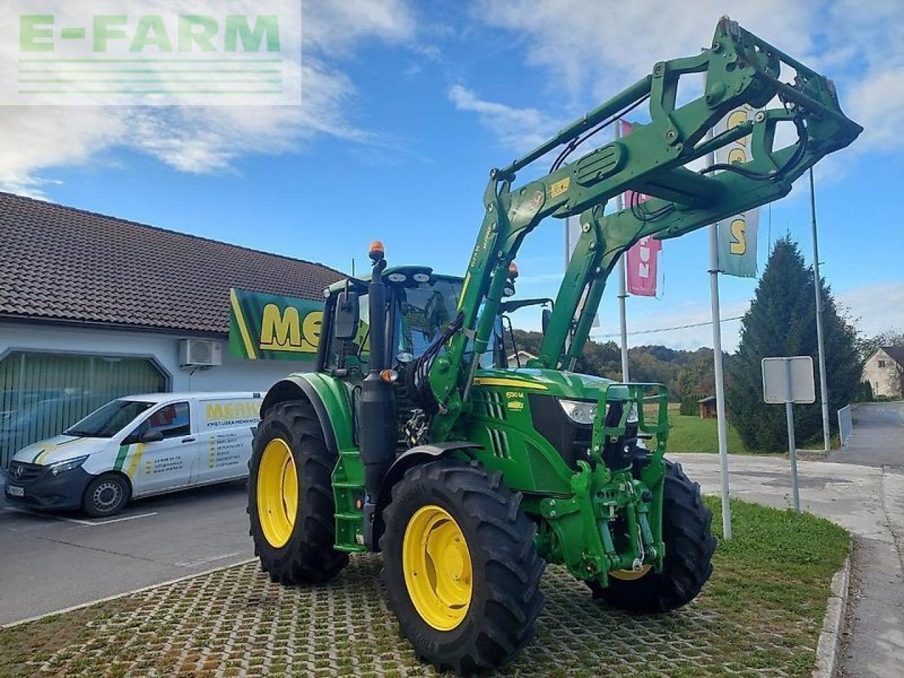 John Deere 6130m - Traktor: gambar 2 John Deere 6130m - Traktor: gambar 2