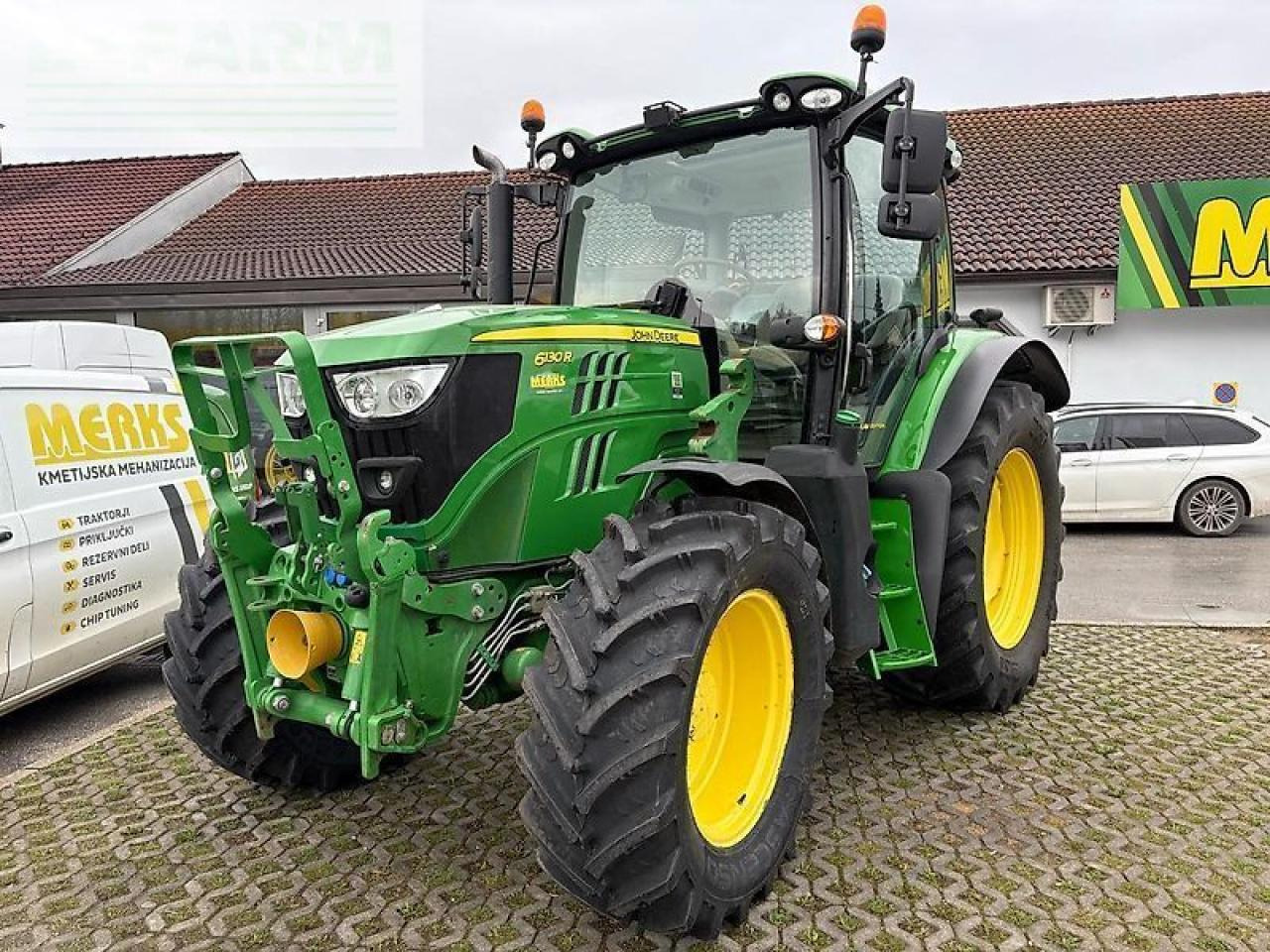 John Deere 6130r - Traktor: gambar 1 John Deere 6130r - Traktor: gambar 1