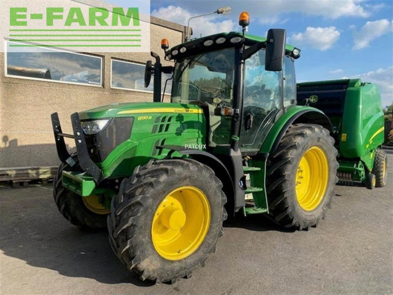 John Deere 6130r - Traktor: gambar 1 John Deere 6130r - Traktor: gambar 1