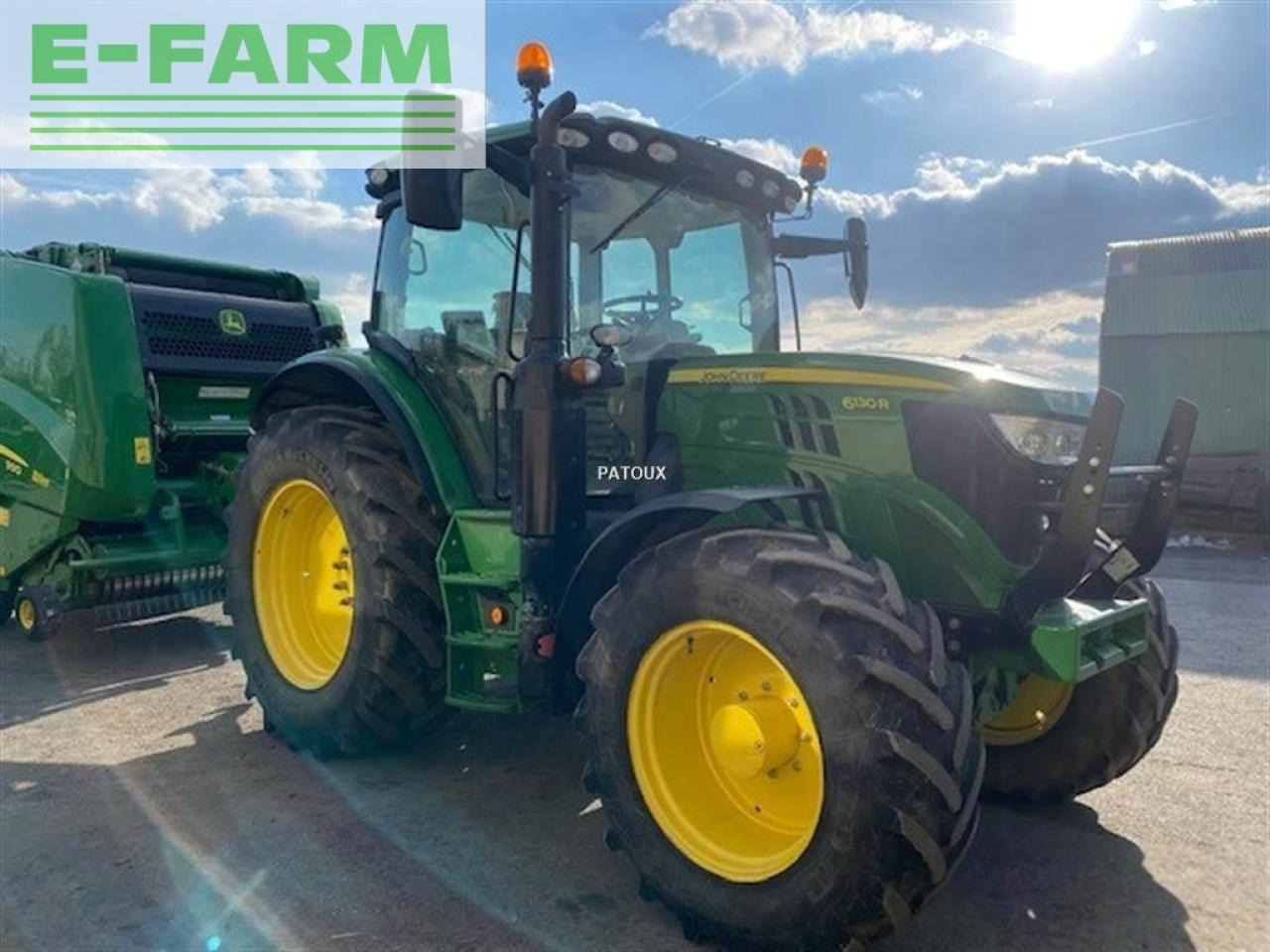 John Deere 6130r - Traktor: gambar 2 John Deere 6130r - Traktor: gambar 2