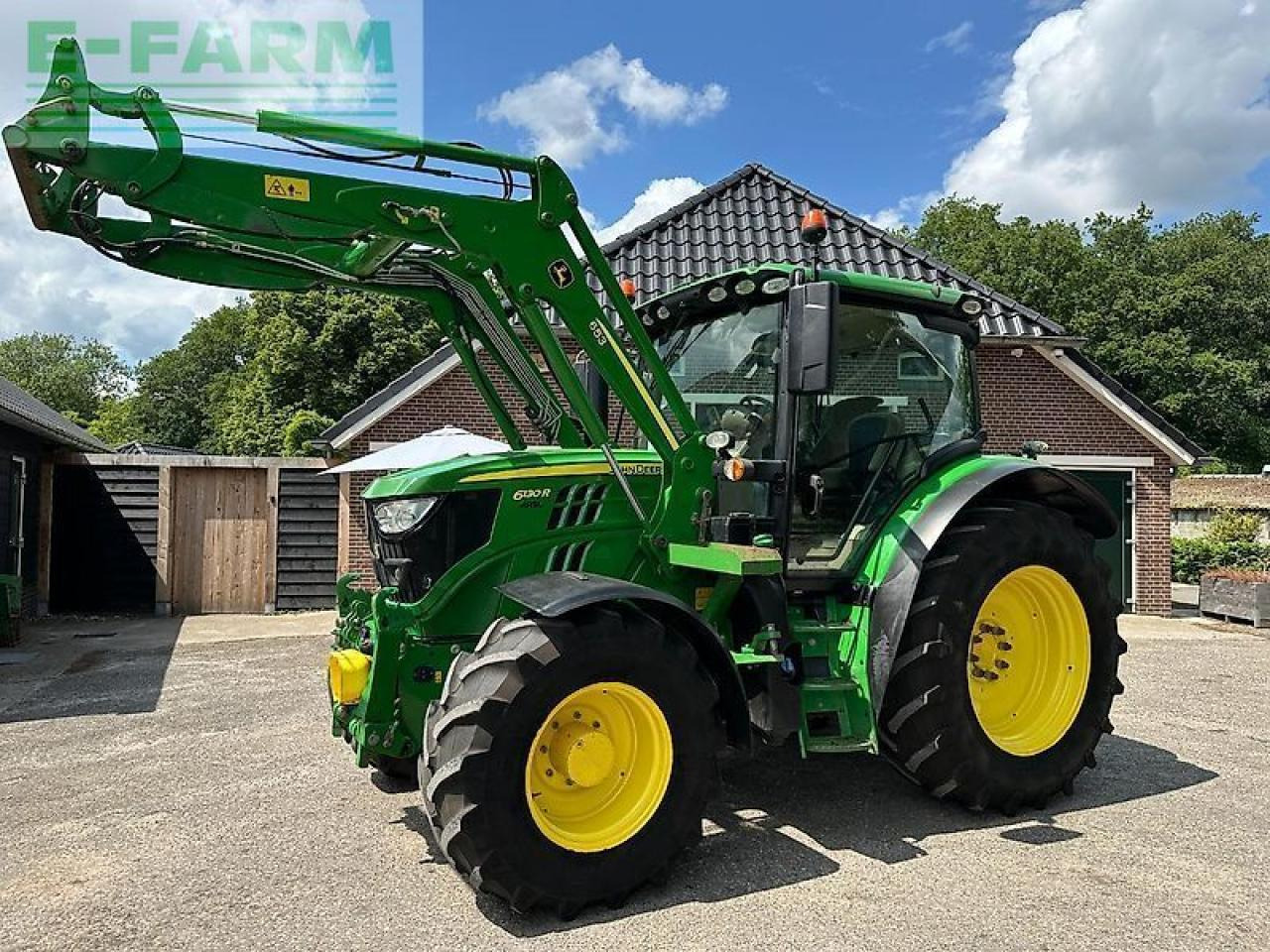 John Deere 6130r ap+frontlader at-ready+lucht - Traktor: gambar 1 John Deere 6130r ap+frontlader at-ready+lucht - Traktor: gambar 1