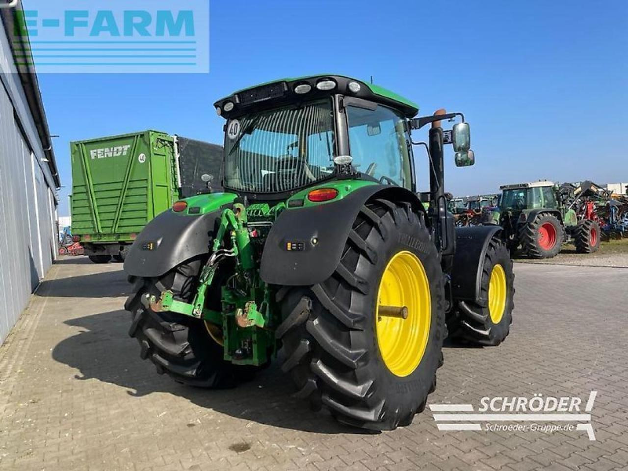 John Deere 6155 r - Traktor: gambar 3 John Deere 6155 r - Traktor: gambar 3