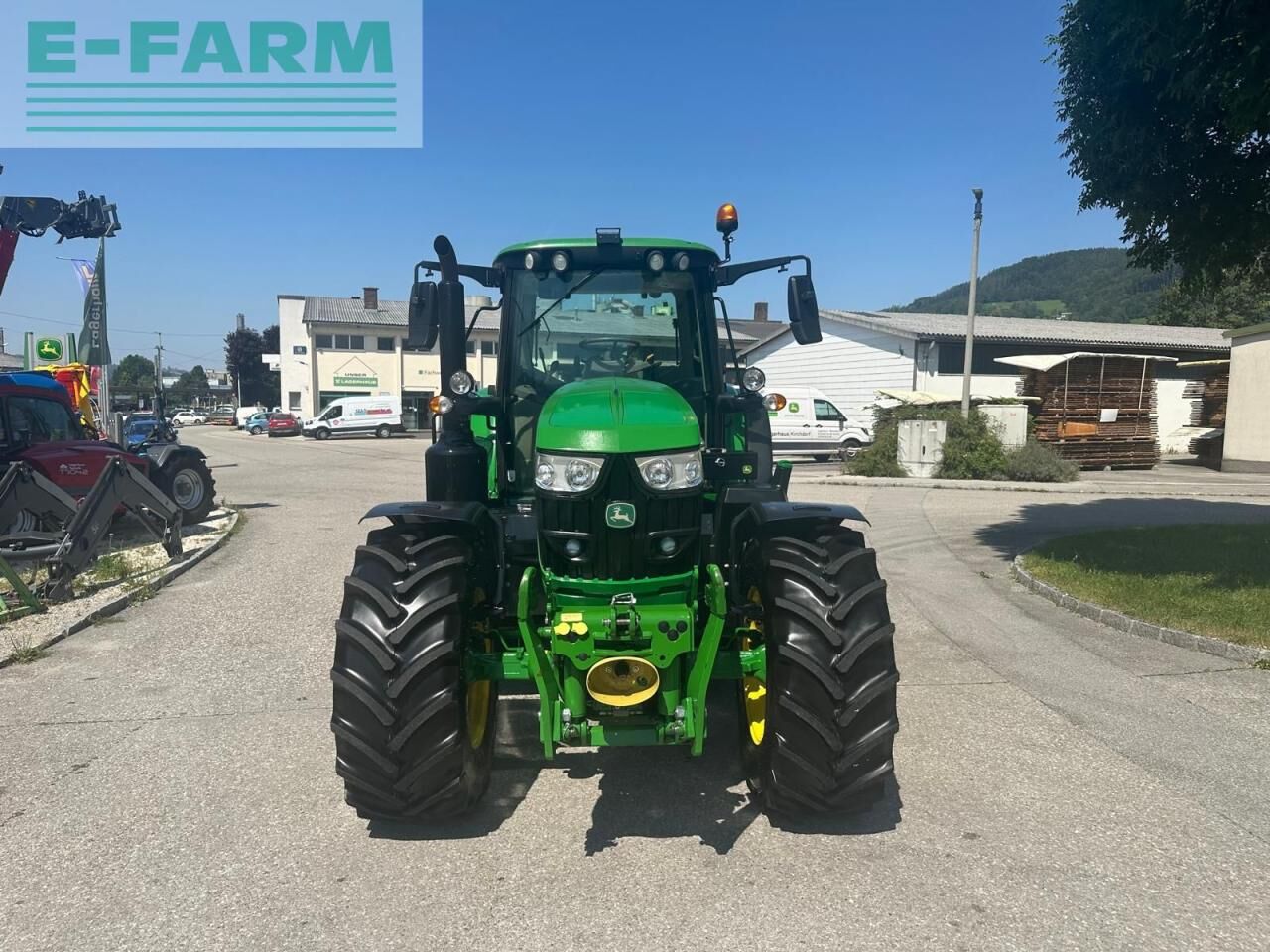 John Deere 6155M - Traktor: gambar 3 John Deere 6155M - Traktor: gambar 3
