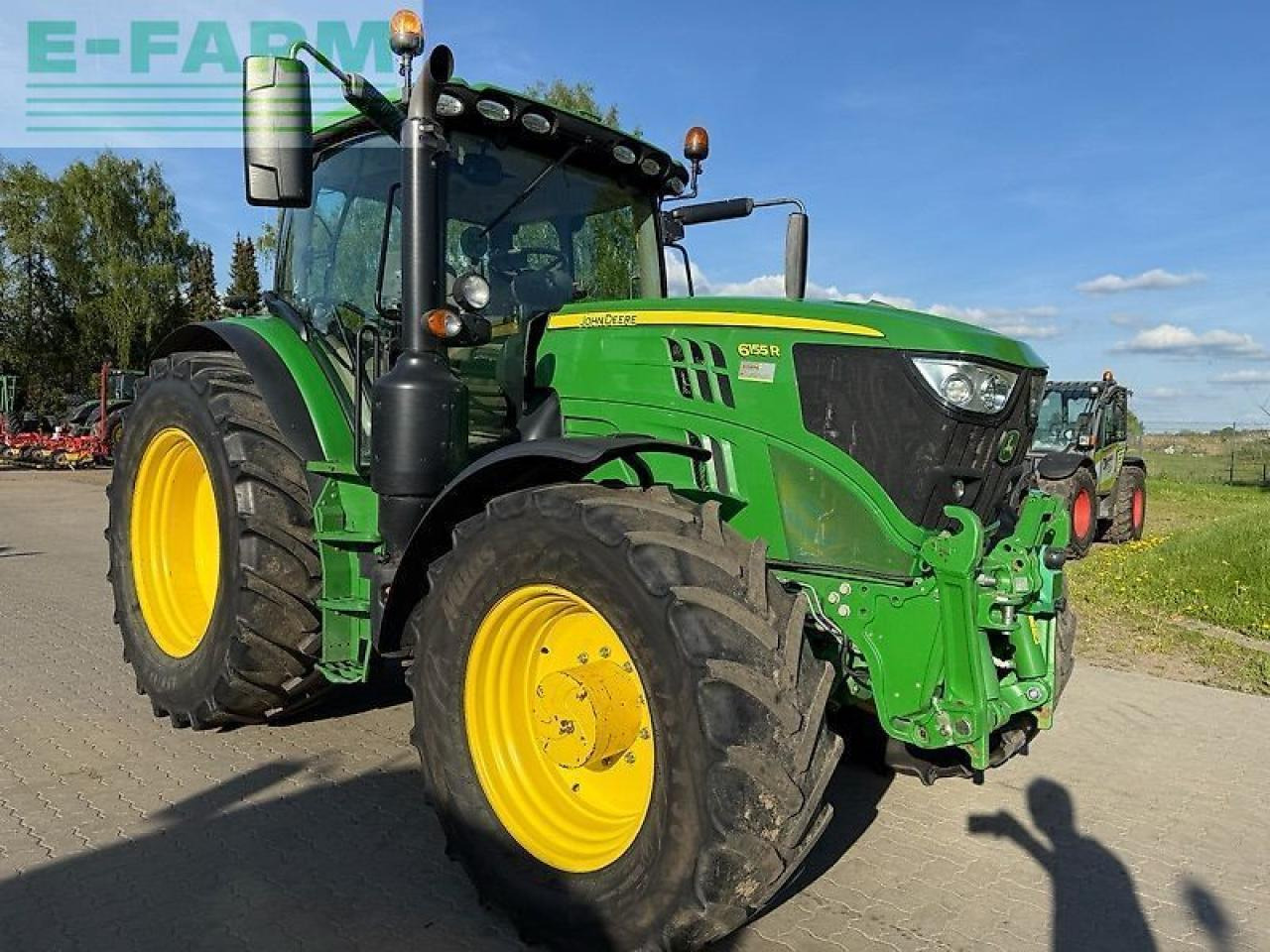 John Deere 6155r - Traktor: gambar 3 John Deere 6155r - Traktor: gambar 3