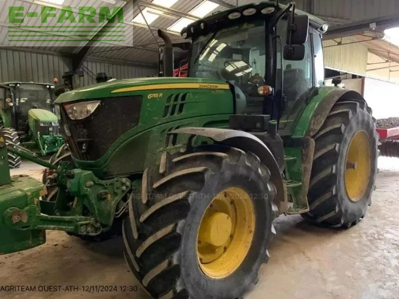 John Deere 6155r - Traktor: gambar 1 John Deere 6155r - Traktor: gambar 1