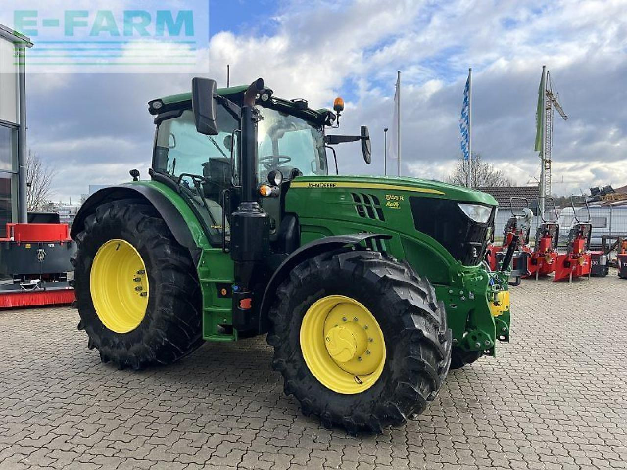John Deere 6155r - Traktor: gambar 4 John Deere 6155r - Traktor: gambar 4