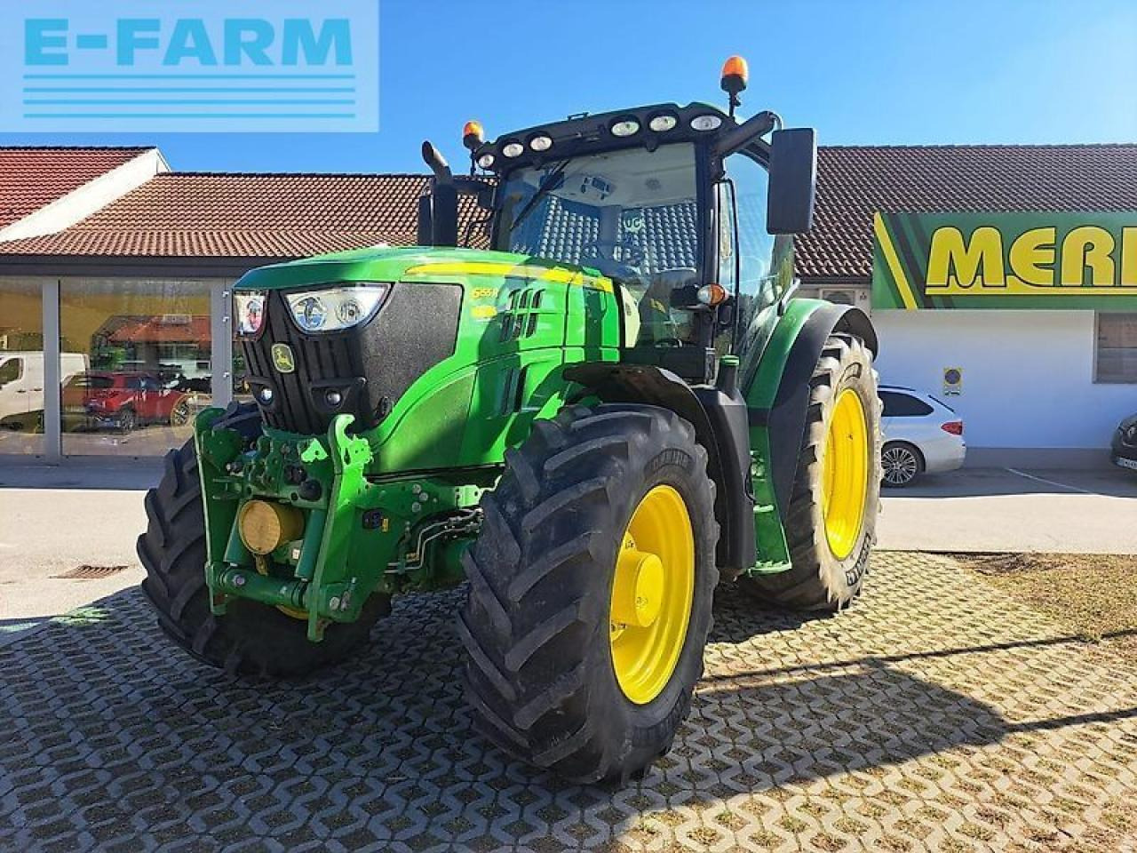 John Deere 6155r - Traktor: gambar 1 John Deere 6155r - Traktor: gambar 1