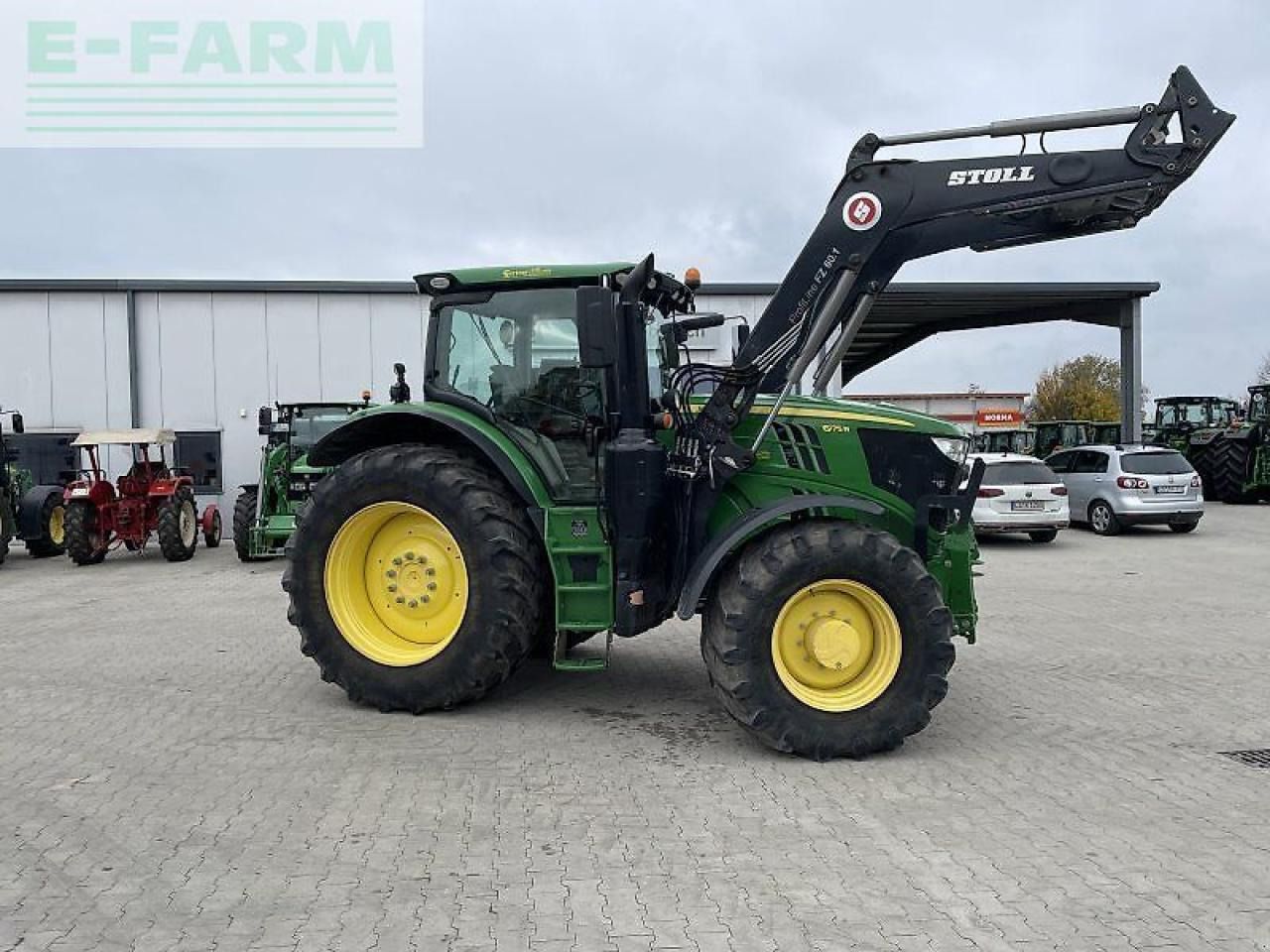 John Deere 6175r - Traktor: gambar 4 John Deere 6175r - Traktor: gambar 4