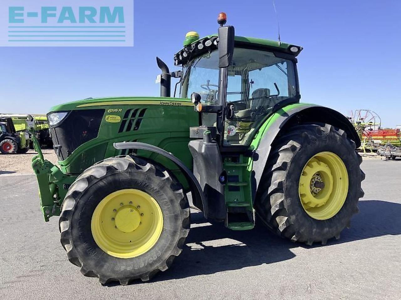 John Deere 6195r - Traktor: gambar 1 John Deere 6195r - Traktor: gambar 1