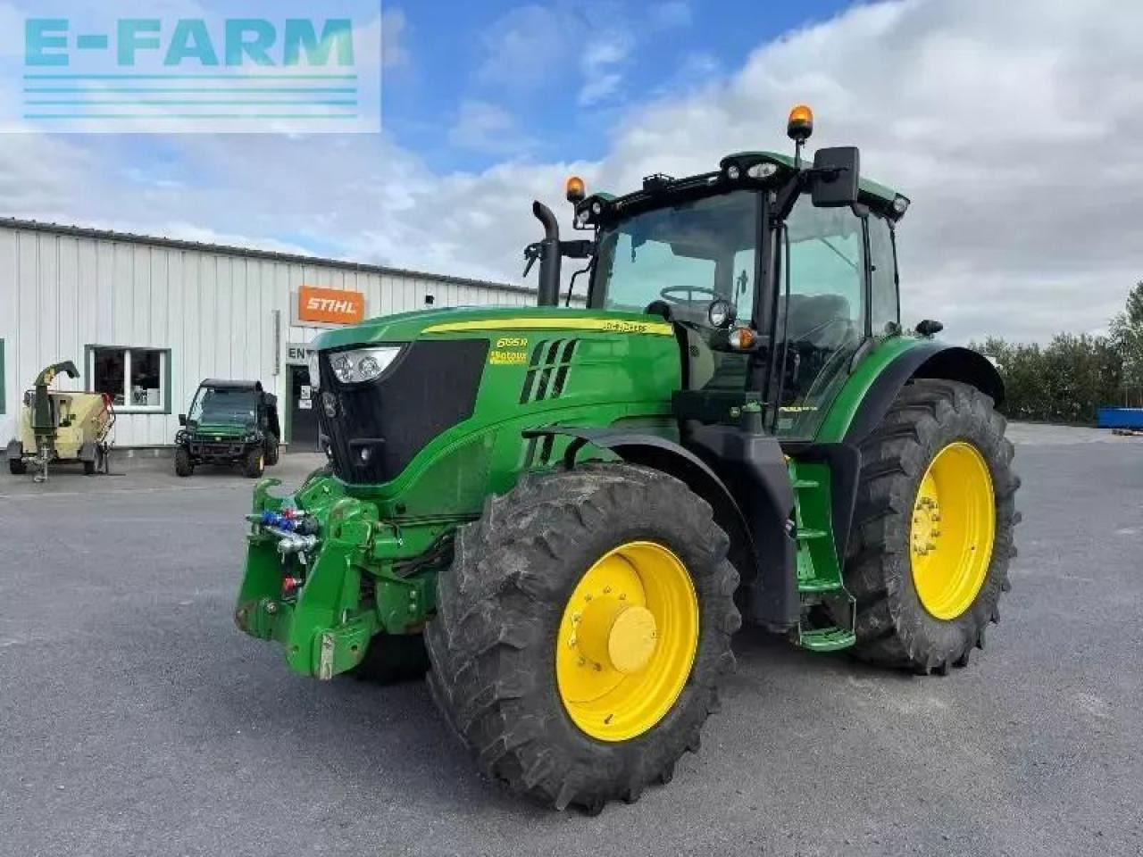 John Deere 6195r - Traktor: gambar 1 John Deere 6195r - Traktor: gambar 1