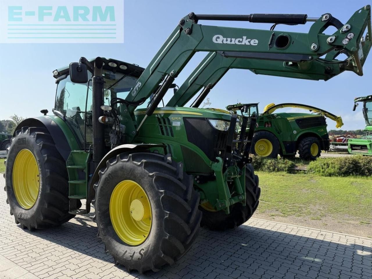 John Deere 6210r - Traktor: gambar 1 John Deere 6210r - Traktor: gambar 1