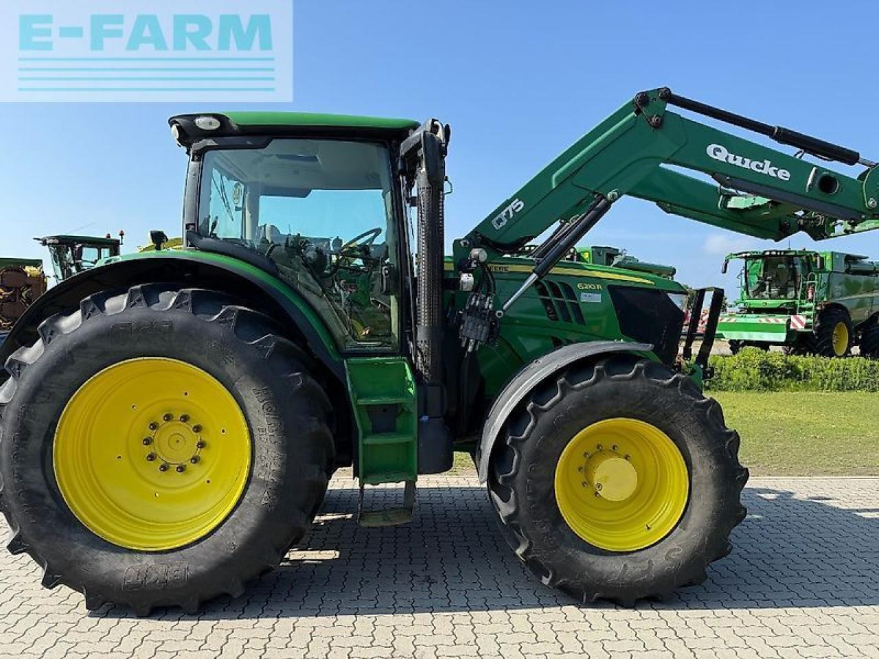 John Deere 6210r - Traktor: gambar 2 John Deere 6210r - Traktor: gambar 2