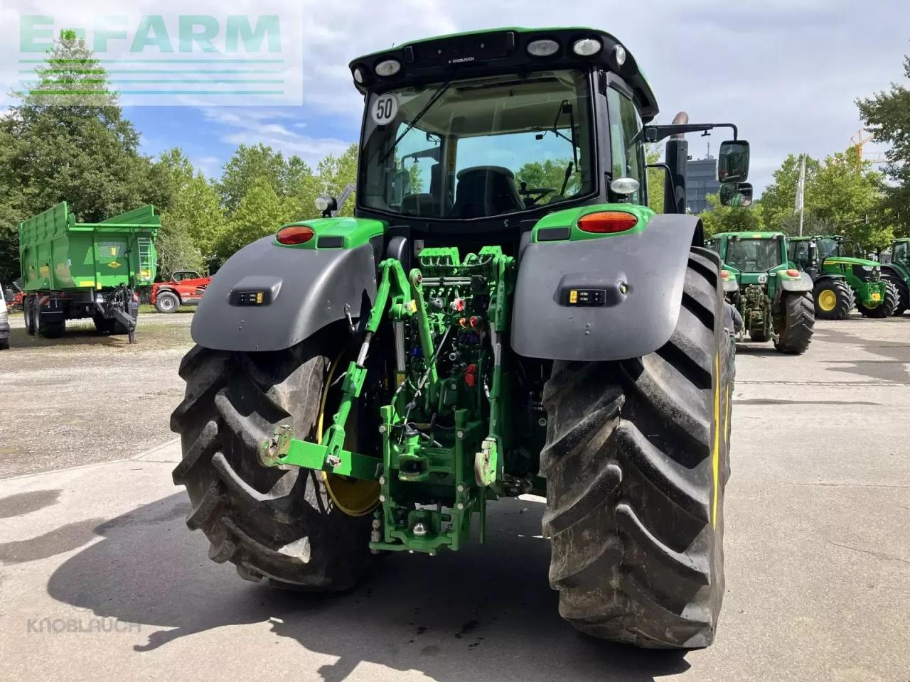 John Deere 6215r - Traktor: gambar 4 John Deere 6215r - Traktor: gambar 4