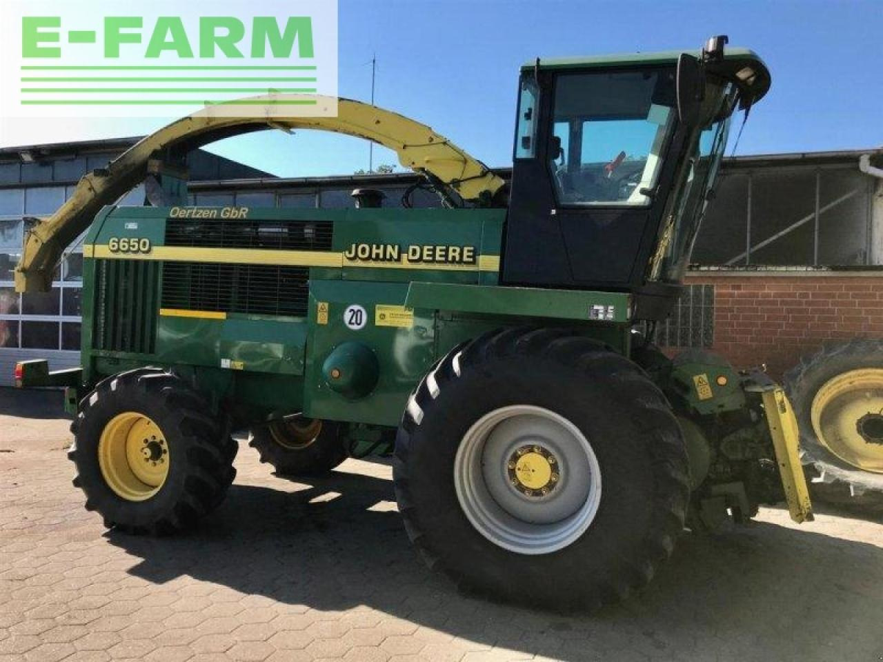John Deere 6650 - Pemanen hijauan: gambar 1 John Deere 6650 - Pemanen hijauan: gambar 1