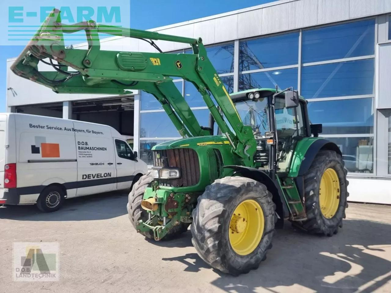 John Deere 6820 - Traktor: gambar 1 John Deere 6820 - Traktor: gambar 1