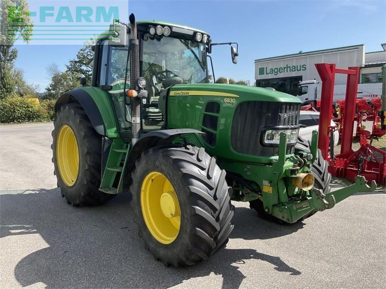 John Deere 6830 - Traktor: gambar 2 John Deere 6830 - Traktor: gambar 2