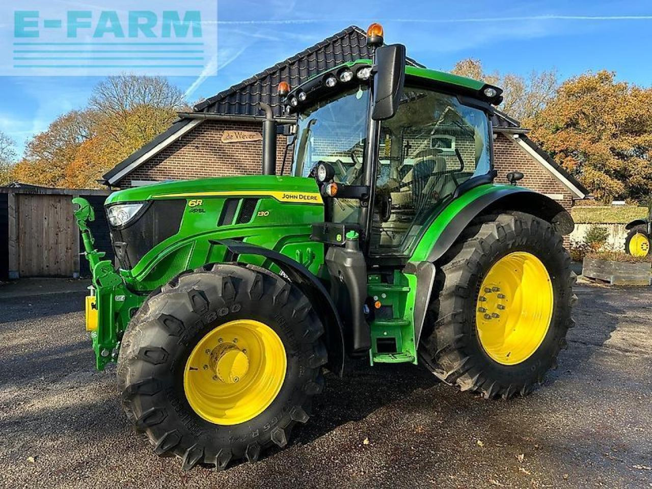 John Deere 6r130 ap-50 km/h at-ready - Traktor: gambar 1 John Deere 6r130 ap-50 km/h at-ready - Traktor: gambar 1