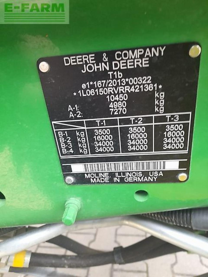 Traktor John Deere 6r150 / 6r 150: gambar 9