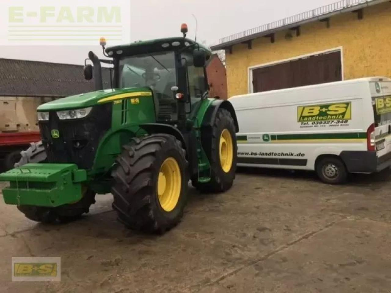 John Deere 7230r - Traktor: gambar 2 John Deere 7230r - Traktor: gambar 2
