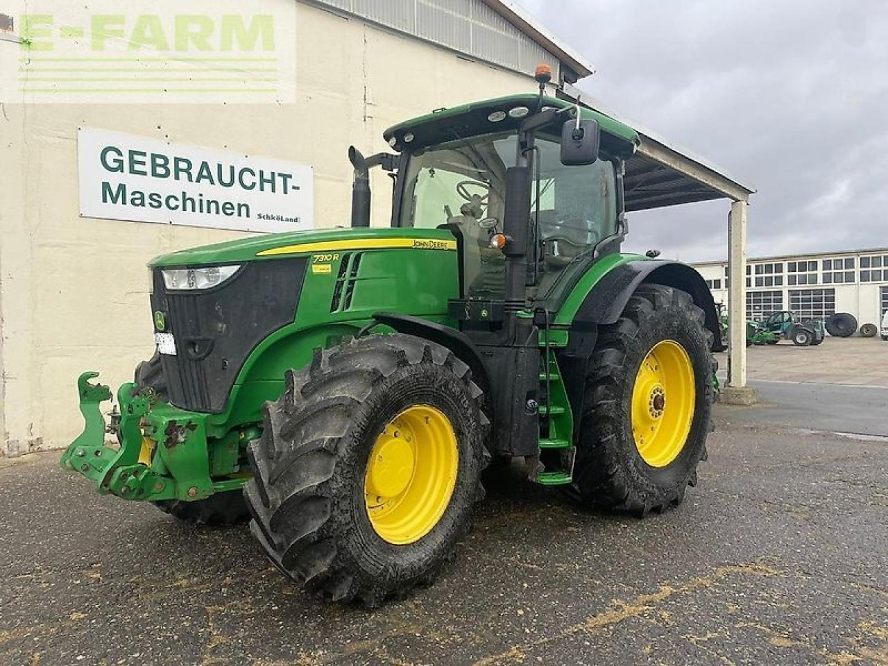 John Deere 7310r - Traktor: gambar 1 John Deere 7310r - Traktor: gambar 1