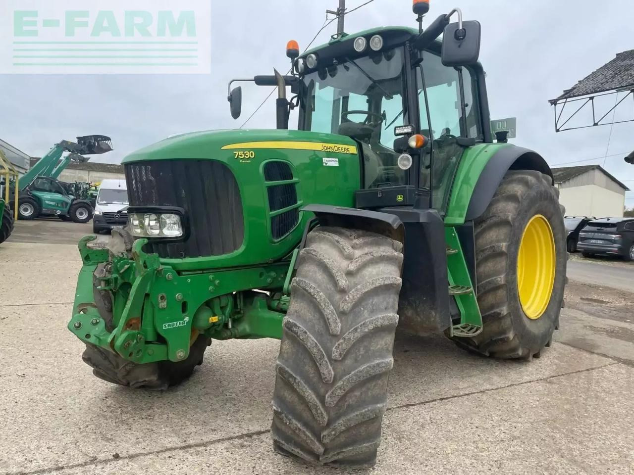 John Deere 7530premium - Traktor: gambar 1 John Deere 7530premium - Traktor: gambar 1