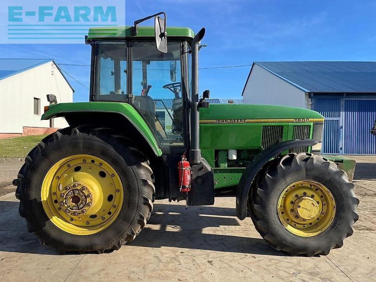 John Deere 7800 - Traktor: gambar 4 John Deere 7800 - Traktor: gambar 4