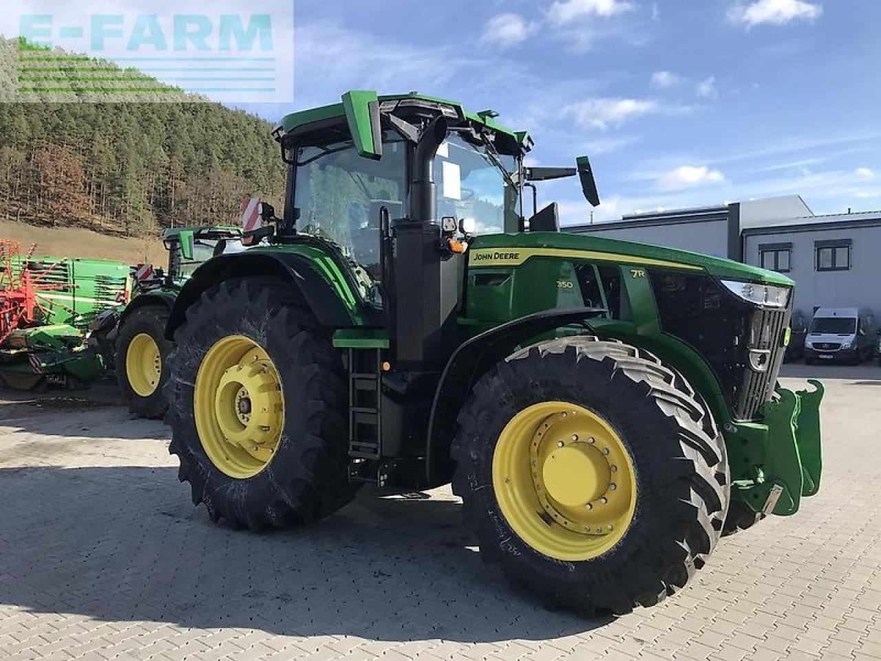 John Deere 7r 350 - Traktor: gambar 1 John Deere 7r 350 - Traktor: gambar 1