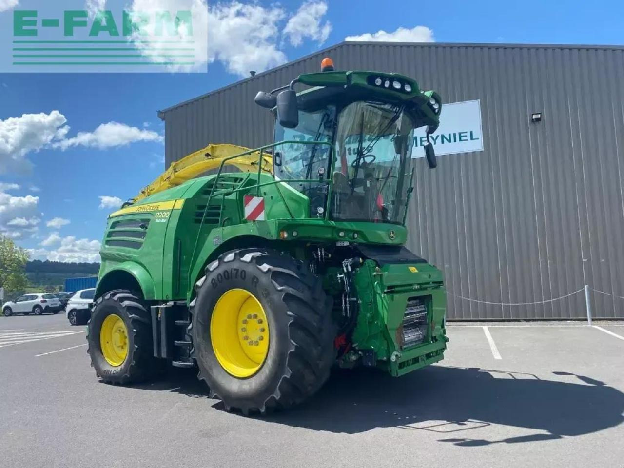 John Deere 8200 - Pemanen hijauan: gambar 1 John Deere 8200 - Pemanen hijauan: gambar 1