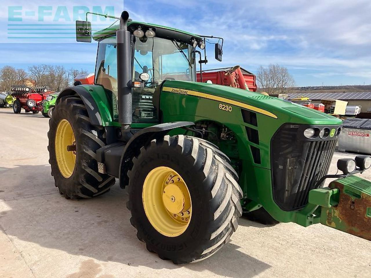John Deere 8230 ils, powr shift - Traktor: gambar 4 John Deere 8230 ils, powr shift - Traktor: gambar 4