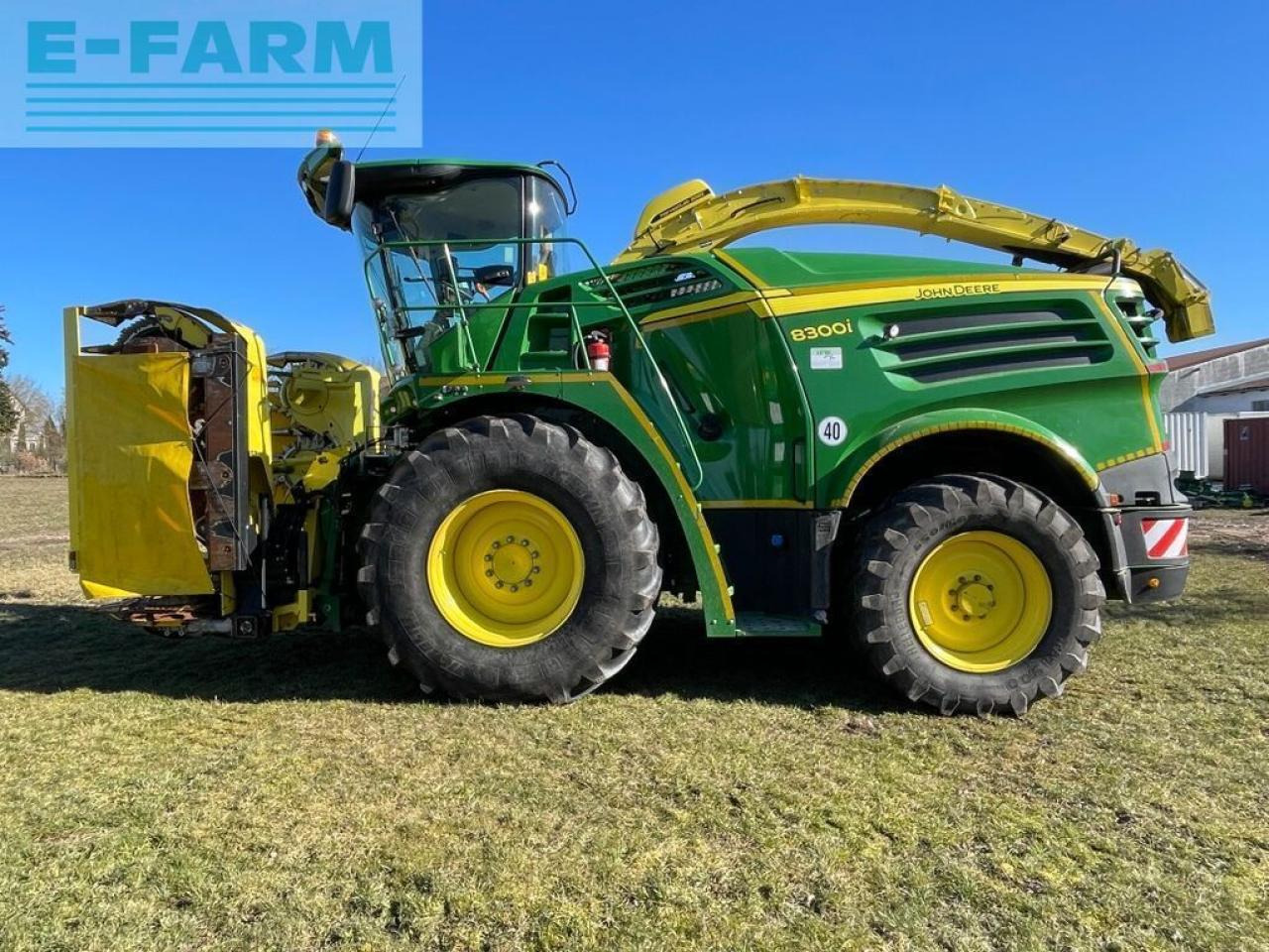 John Deere 8300 - Pemanen hijauan: gambar 2 John Deere 8300 - Pemanen hijauan: gambar 2