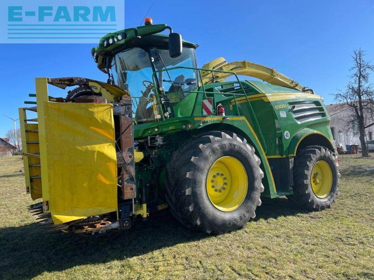 John Deere 8300 - Pemanen hijauan: gambar 1 John Deere 8300 - Pemanen hijauan: gambar 1
