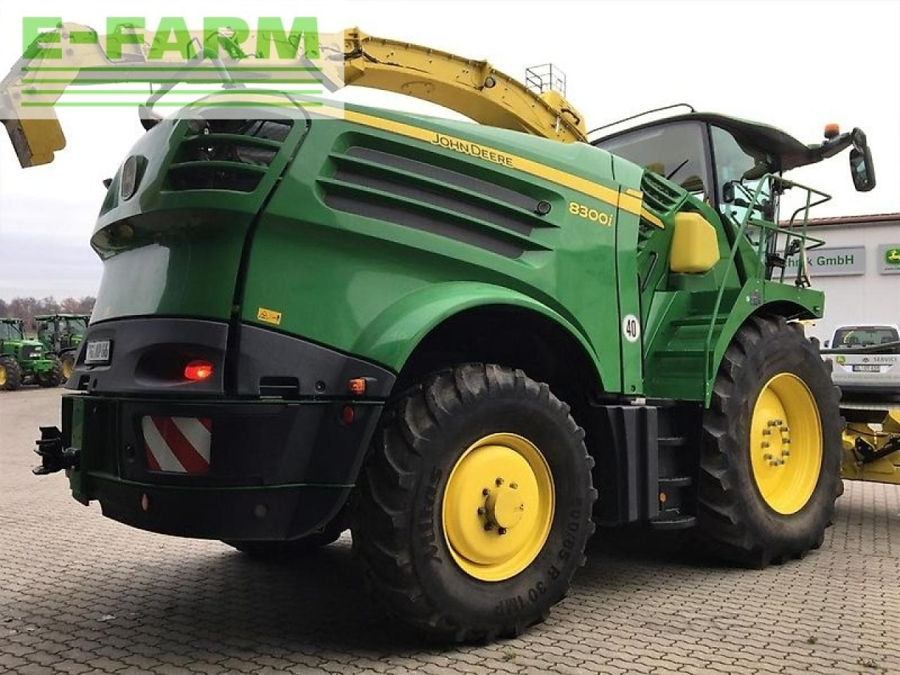John Deere 8300i mit kemper 360+ & 639 pickup - Pemanen hijauan: gambar 3 John Deere 8300i mit kemper 360+ & 639 pickup - Pemanen hijauan: gambar 3