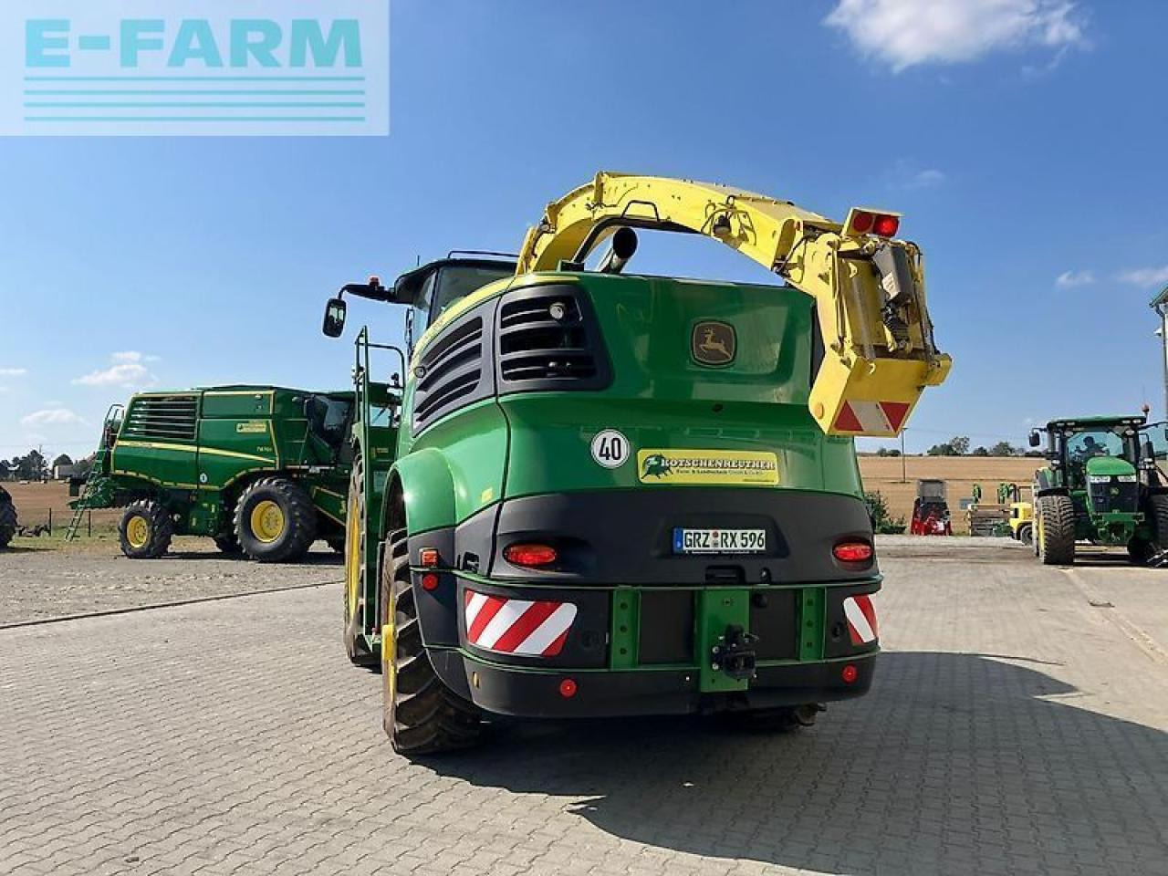 John Deere 8500 prodrive - Pemanen hijauan: gambar 5 John Deere 8500 prodrive - Pemanen hijauan: gambar 5