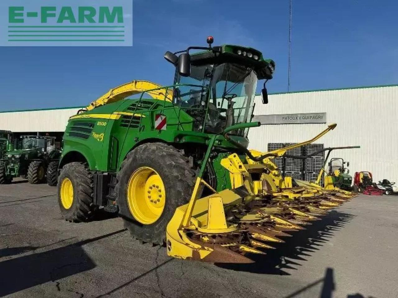 John Deere 8500 - Pemanen hijauan: gambar 3 John Deere 8500 - Pemanen hijauan: gambar 3