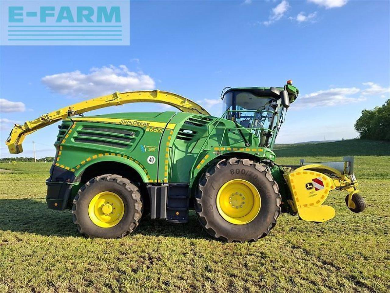 John Deere 8500i - Pemanen hijauan: gambar 2 John Deere 8500i - Pemanen hijauan: gambar 2