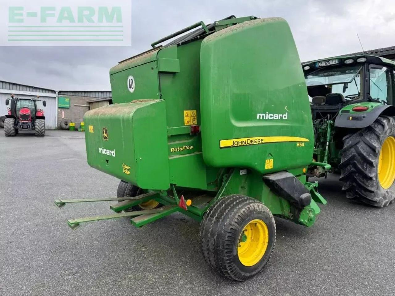 John Deere 854 - Baler persegi: gambar 4 John Deere 854 - Baler persegi: gambar 4