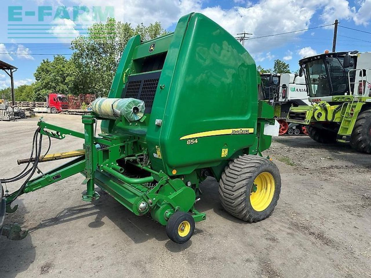 John Deere 854 maxicut - Baler persegi: gambar 1 John Deere 854 maxicut - Baler persegi: gambar 1