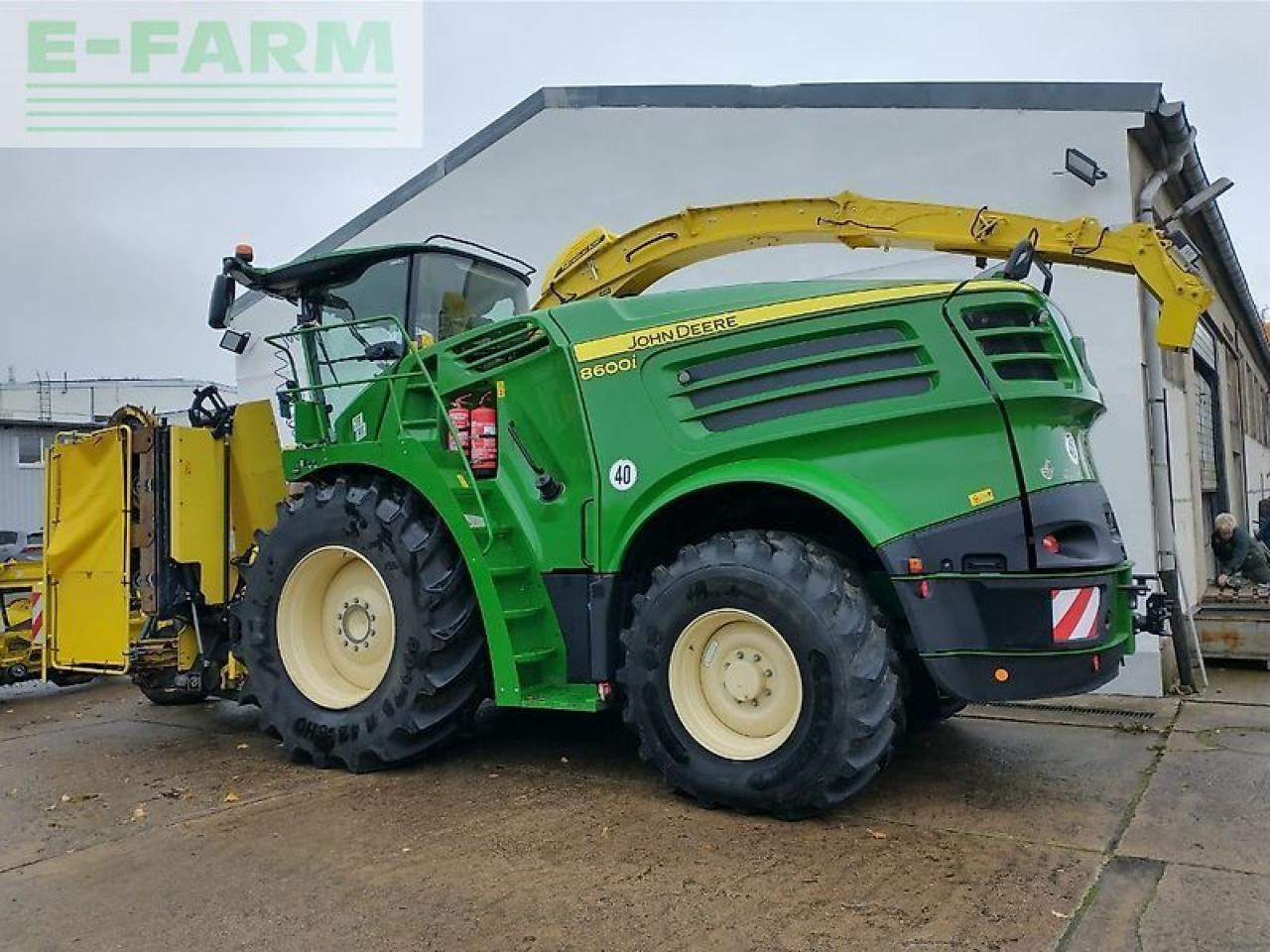 John Deere 8600 - Pemanen hijauan: gambar 2 John Deere 8600 - Pemanen hijauan: gambar 2