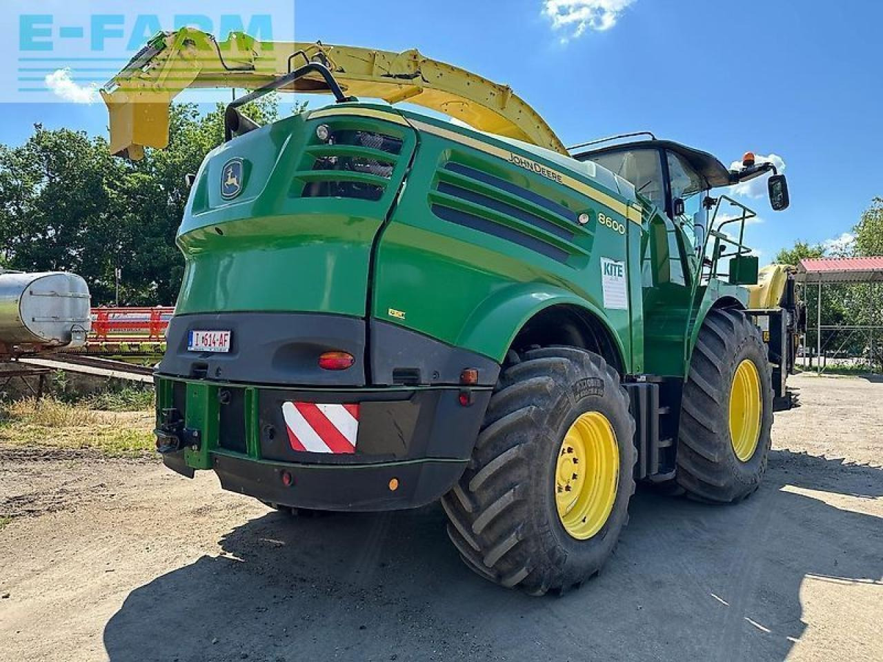 John Deere 8600 - Pemanen gabungan: gambar 5 John Deere 8600 - Pemanen gabungan: gambar 5