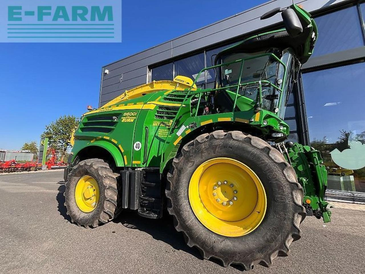 John Deere 8600 - Pemanen hijauan: gambar 1 John Deere 8600 - Pemanen hijauan: gambar 1