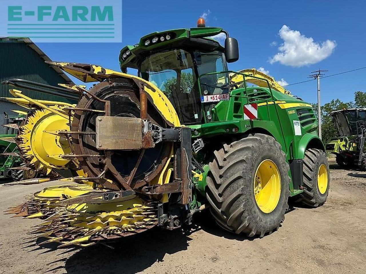 John Deere 8600 - Pemanen gabungan: gambar 1 John Deere 8600 - Pemanen gabungan: gambar 1