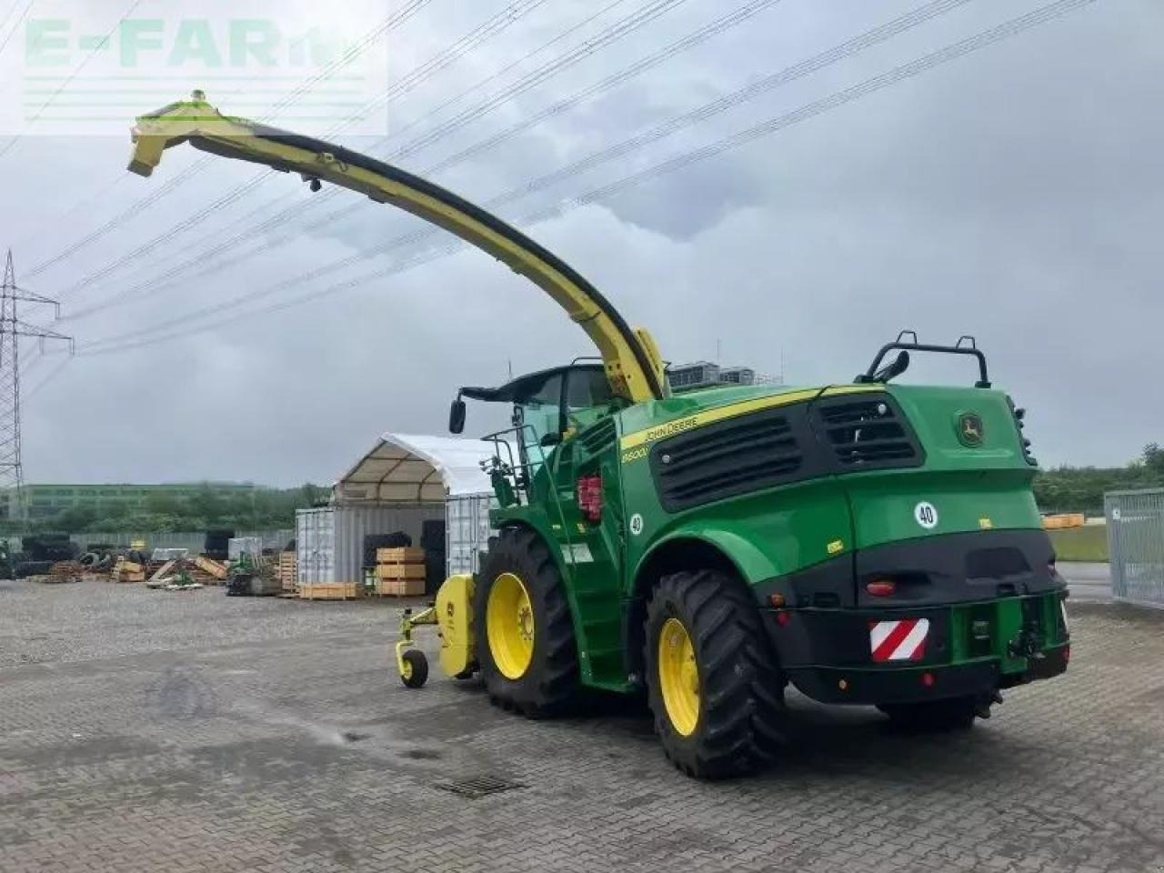 John Deere 8600i - Pemanen hijauan: gambar 3 John Deere 8600i - Pemanen hijauan: gambar 3