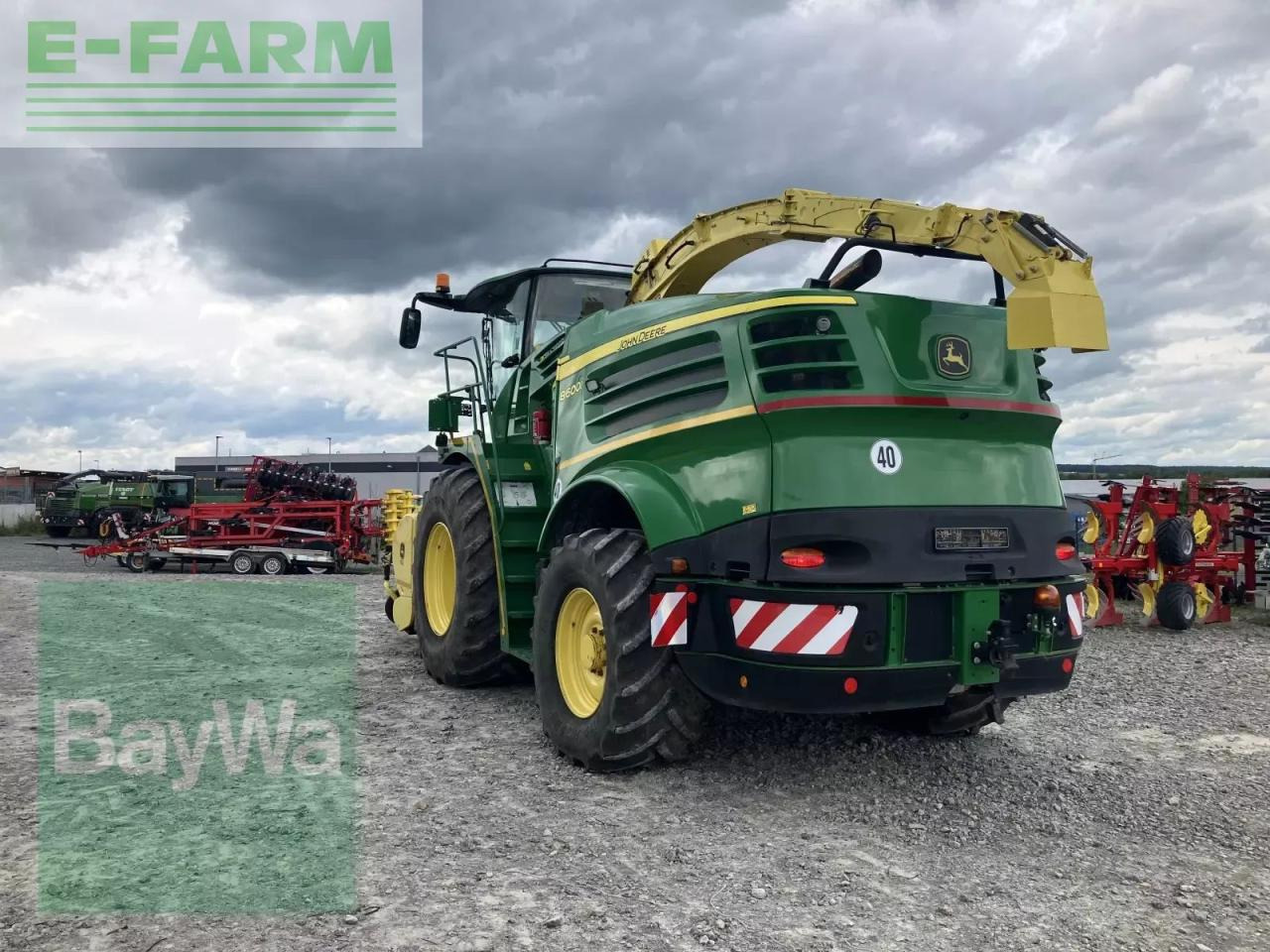 John Deere 8600i - Pemanen hijauan: gambar 3 John Deere 8600i - Pemanen hijauan: gambar 3