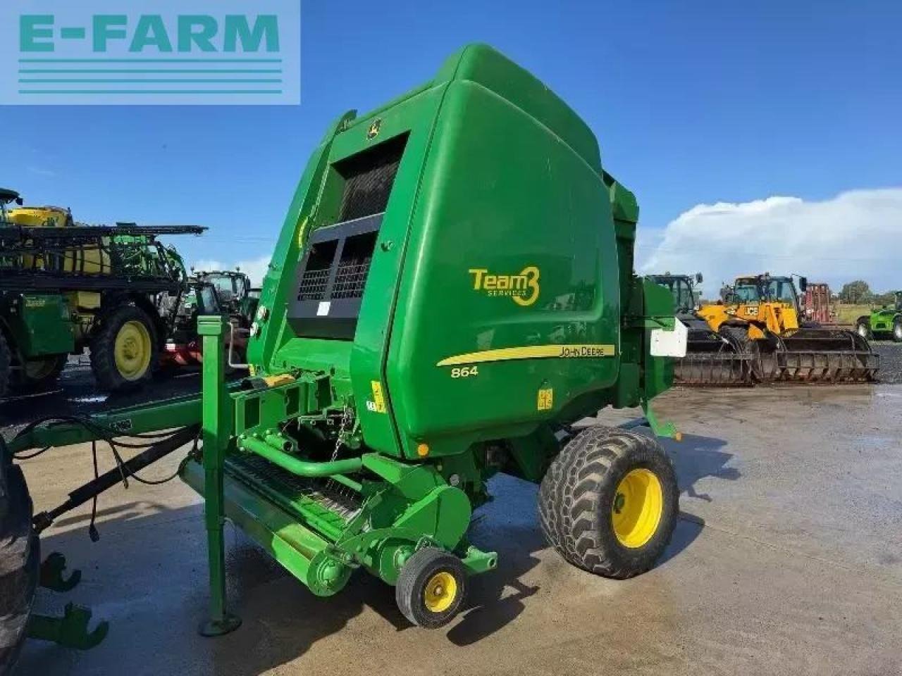 John Deere 864 - Baler persegi: gambar 1 John Deere 864 - Baler persegi: gambar 1
