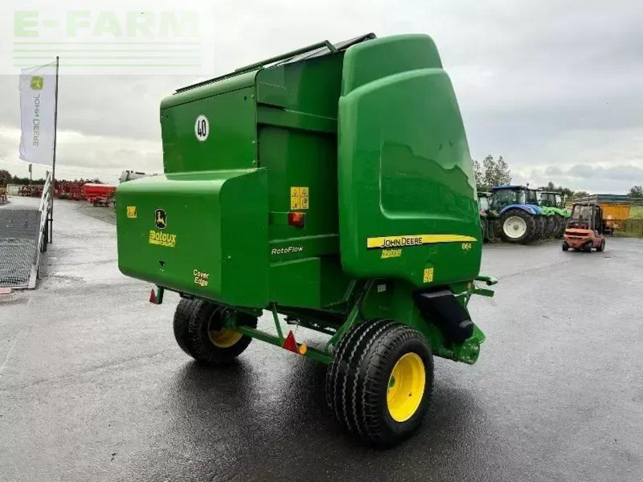 Baler persegi John Deere 864: gambar 10