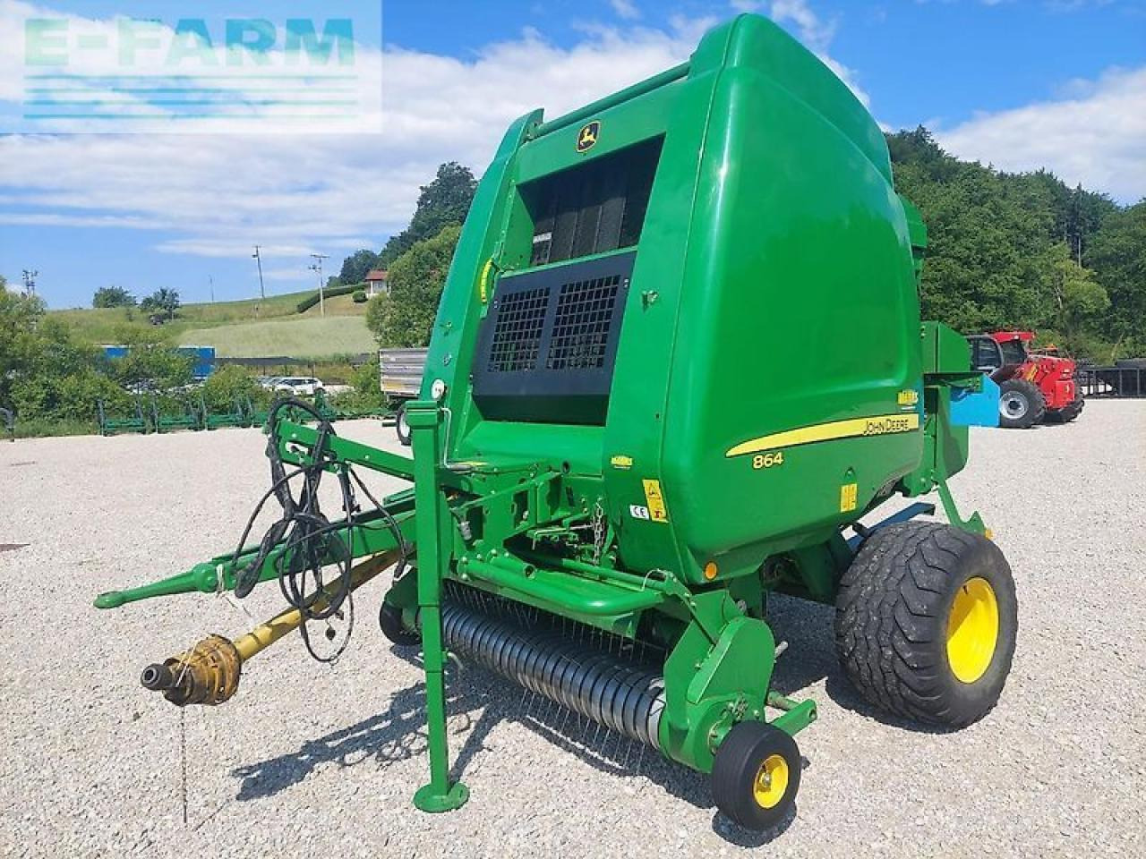 John Deere 864 maxicut - Baler persegi: gambar 1 John Deere 864 maxicut - Baler persegi: gambar 1