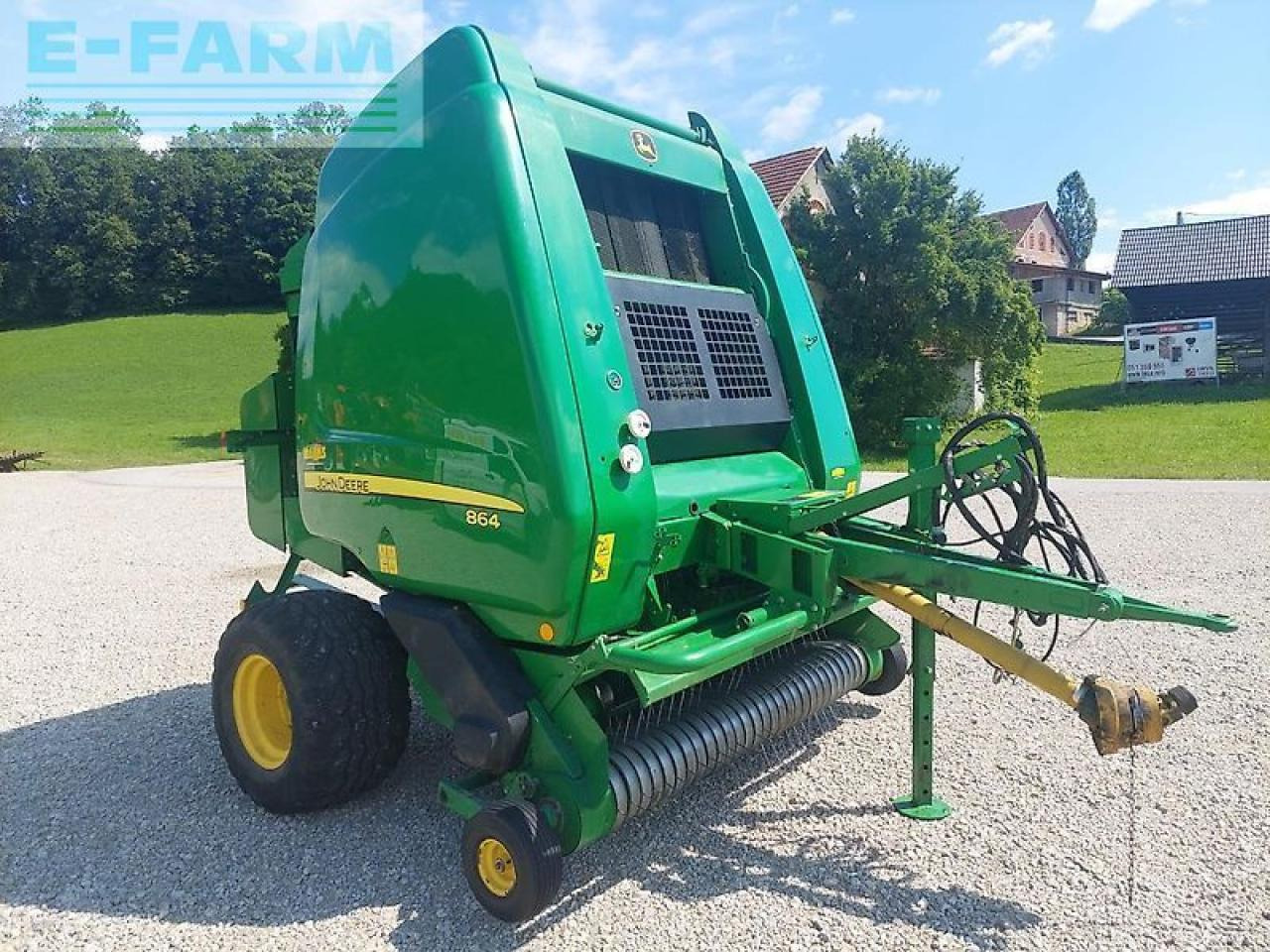 John Deere 864 maxicut - Baler persegi: gambar 3 John Deere 864 maxicut - Baler persegi: gambar 3